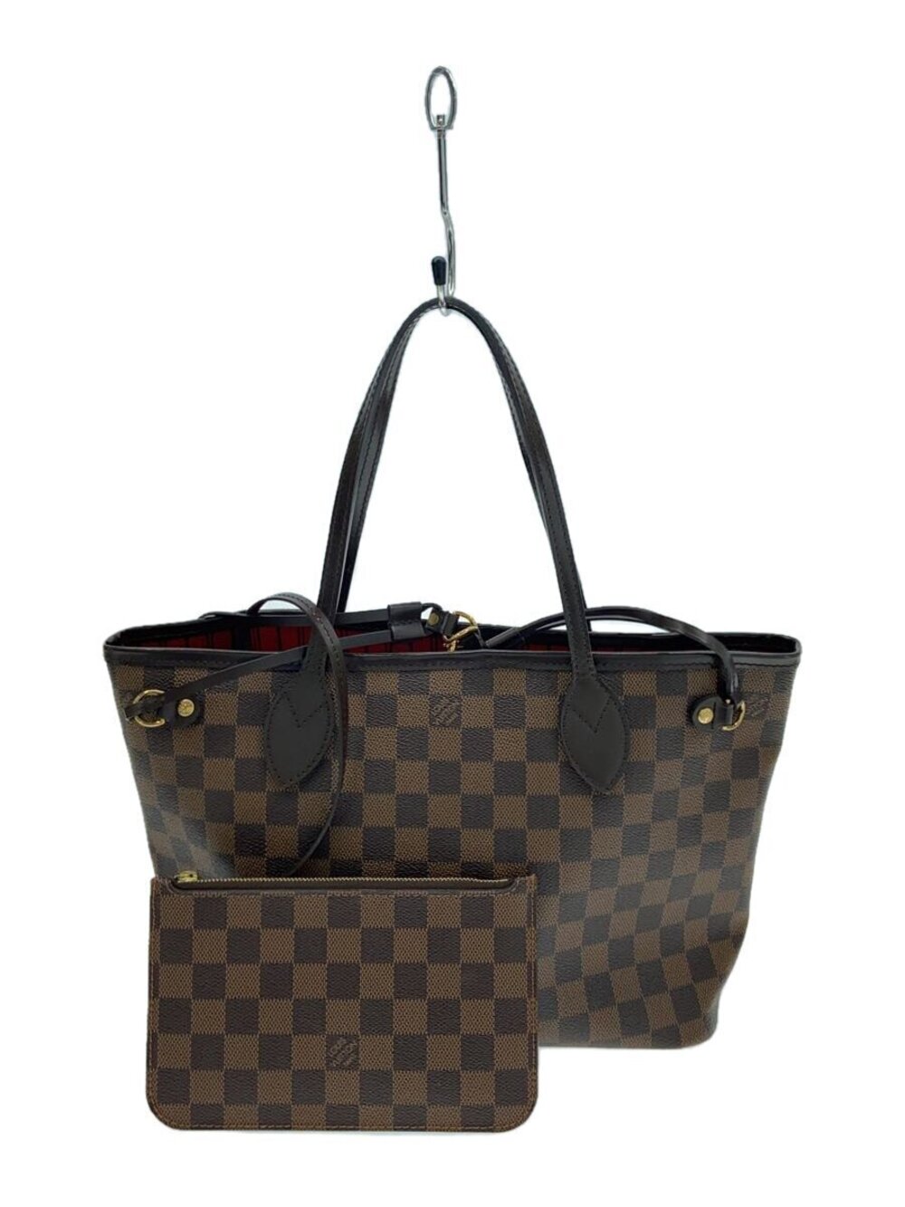 LOUIS VUITTON Neverfull Damier Ebene Brown